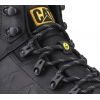 CAT Inductor Leather Safety Boots Metal Free ESD Black